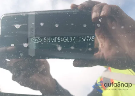 2024 Hyundai Santa Fe Calligraphy из США, поврежденный, VIN 5NMP54GL8RH036765